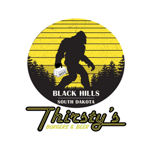 Thirsty's Burgers and Beer logo